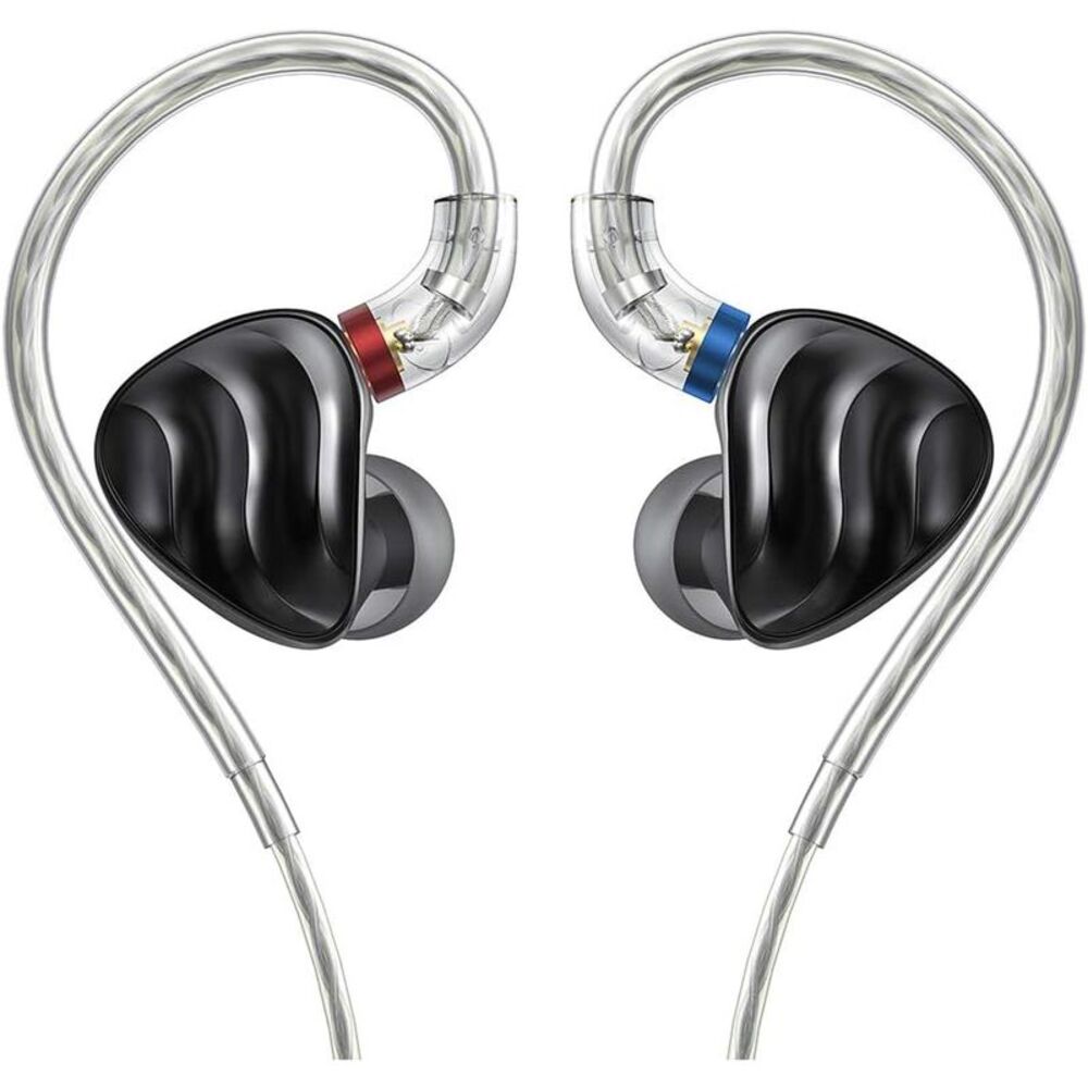 FiiO FH3 Triple Drive(1 Dynamic + 2 Knowles BA) In-Ear HiFi Earphones - Black